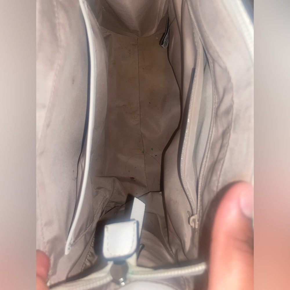 Nine West White, Light Brown , and Grey Shoulder Bag. - Picture 5 of 5